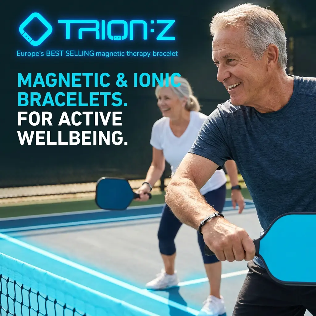 TRION:Z Europe's BEST SELLING magnetic therapy bracelet MAGNETIC & IONIC BRACELETS. FOR ACTIVE WELLBEING.