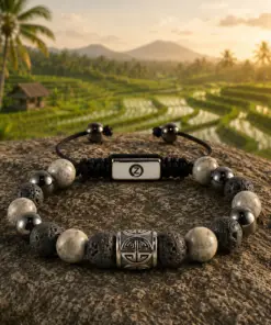 Zen-Z Premium Adjustable Chi Lava Jasper